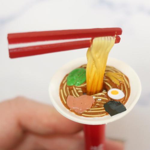 【Funbox】拉麵碗造型搖擺筆|醬油拉麵