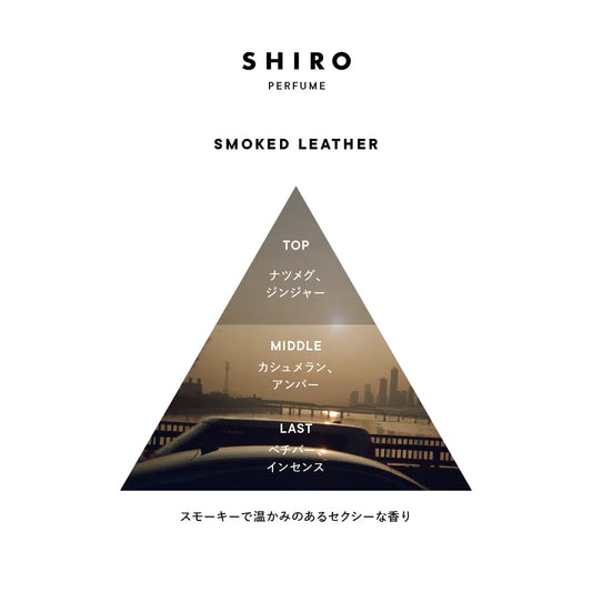 【SHIRO】Hand Serum丨SMOKED LEATHER 煙燻皮革香