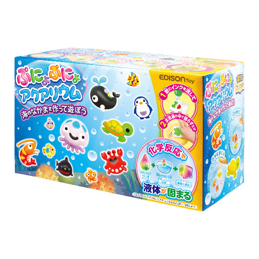 Edison Mama STEAM玩具 Squishy Aquarium 海洋生物款 (L)