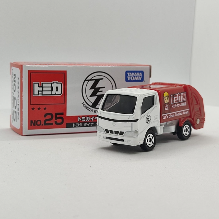 【Tomica】2024 大阪Tomica博限定款丨No.25 Toyota Dyna Town Cleaning truck