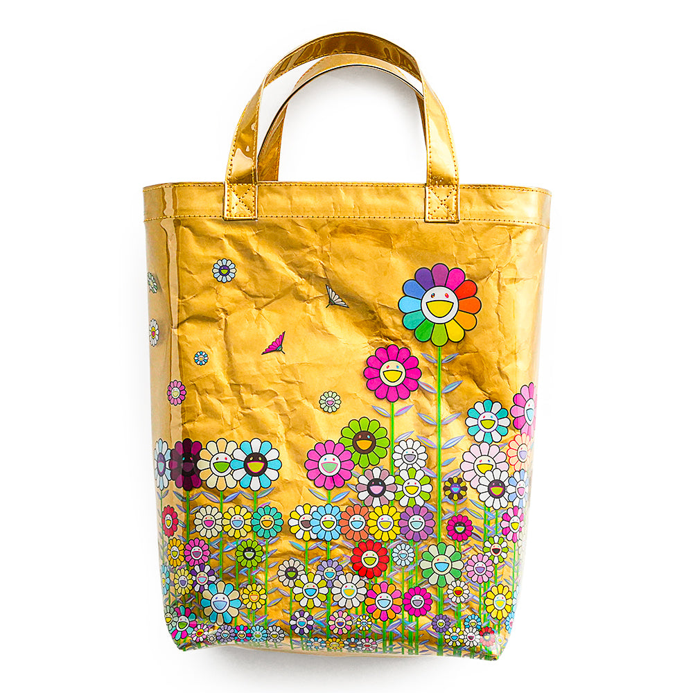 Murakami Takashi Kyoto Exhibition Limited Golden Tote Bag