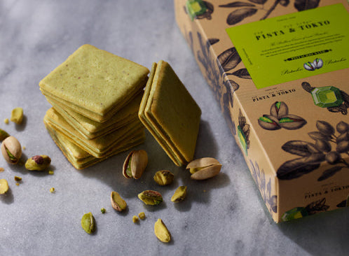 【Pista & Tokyo】Pistachio Sand Pistachio & Pistachio丨 開心果夾心餅丨IroIro Select Shop