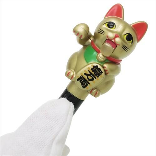 【Funbox】日本製招財貓動作原子筆|金貓款
