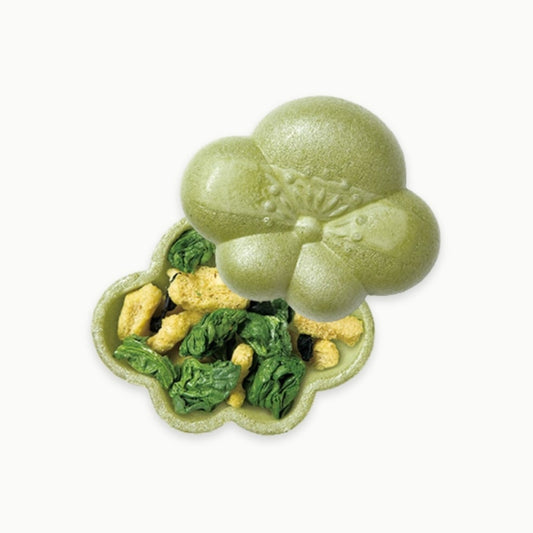 【花一会】乾燥湯品最中丨花椀最中・味噌湯丨油炸豆腐皮與菠菜（赤味噌）