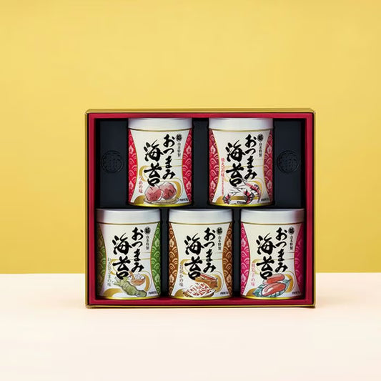 【山本海苔店】おつまみ海苔丨5個入套裝