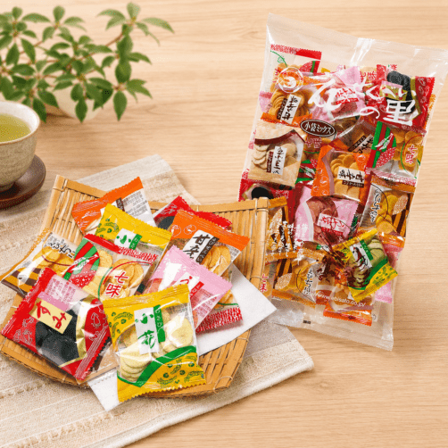 【蝦仙貝之里】名古屋名物丨雜錦仙貝獨立小袋分享包丨200g丨IroIro Select Shop