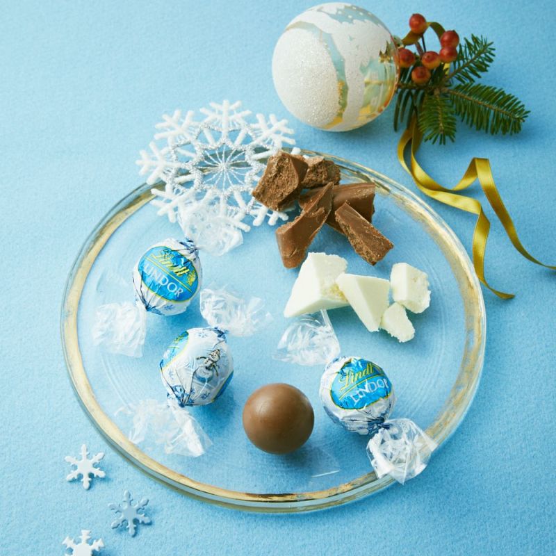 【Lindt】LINDOR 朱古力丨白朱古力雪人丨聖誕限定