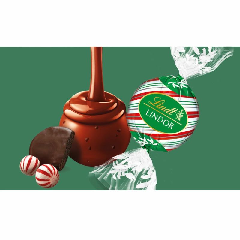 【Lindt】LINDOR 朱古力丨薄荷曲奇丨聖誕限定