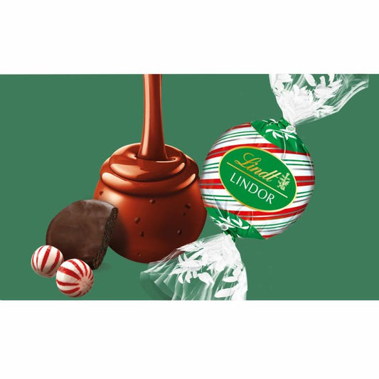 【Lindt】LINDOR 朱古力丨薄荷曲奇丨聖誕限定
