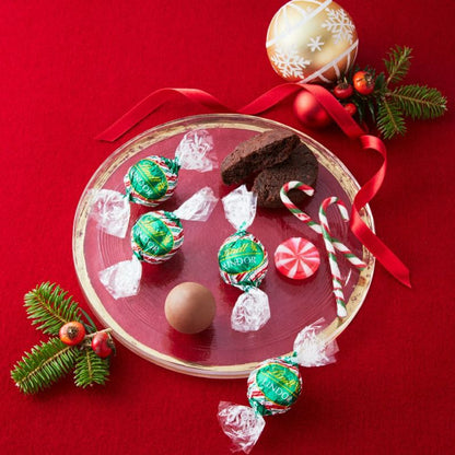 【Lindt】LINDOR 朱古力丨薄荷曲奇丨聖誕限定