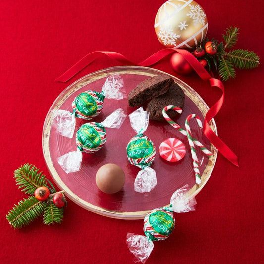【Lindt】LINDOR 朱古力丨薄荷曲奇丨聖誕限定