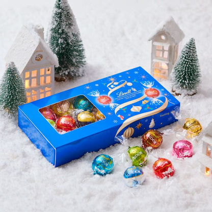 【Lindt】LINDOR 雜錦朱古力禮盒丨16個入丨聖誕限定