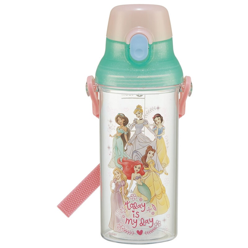 【SKATER】日本製丨Disney公主水樽丨480ml