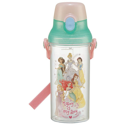 【SKATER】日本製丨Disney公主水樽丨480ml