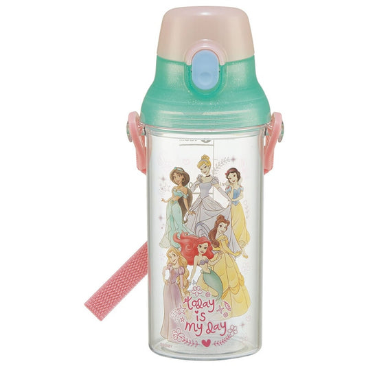 【SKATER】日本製丨Disney公主水樽丨480ml