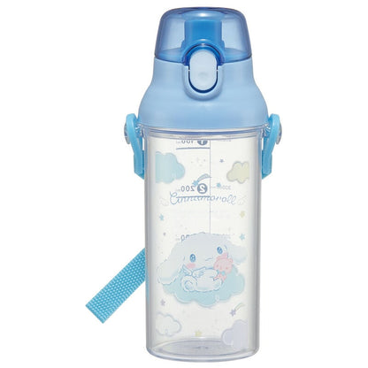 【SKATER】日本製丨Cinnamoroll (透明版) 水樽丨480ml