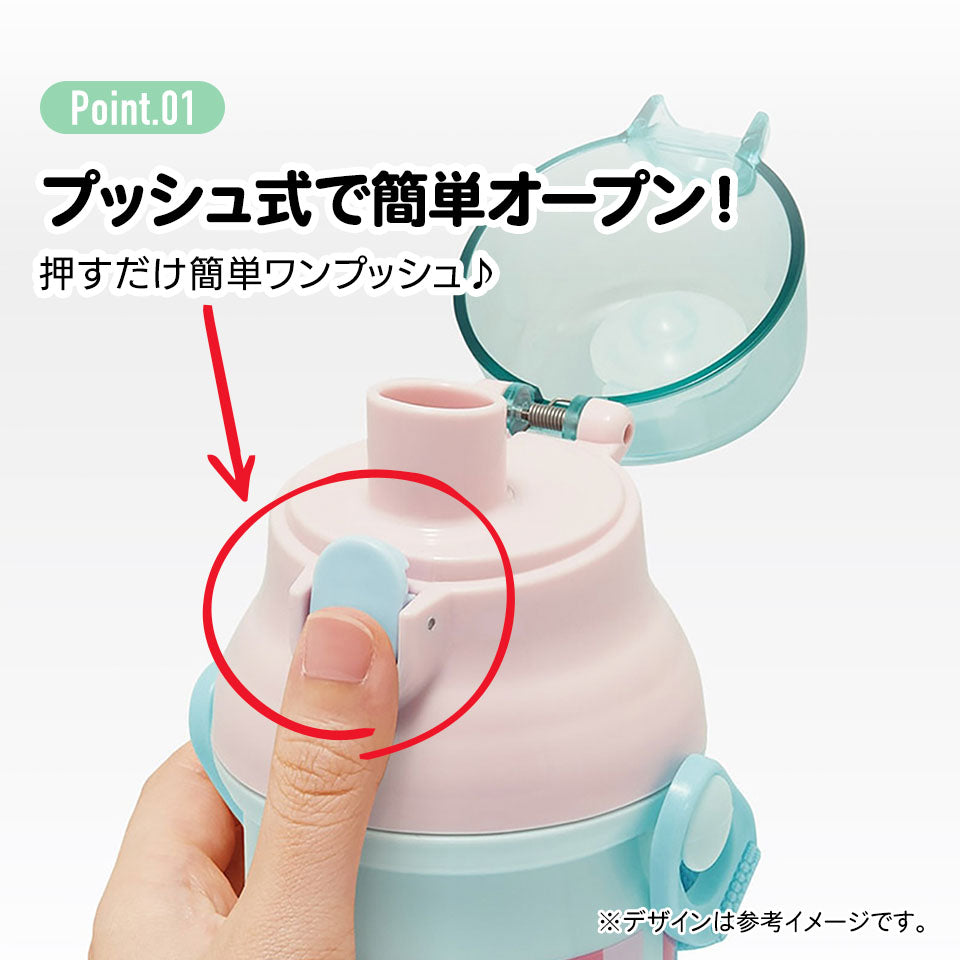 【SKATER】日本製丨Pokemon水樽丨480ml