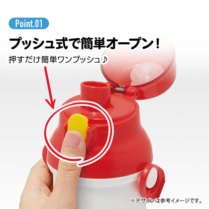 【SKATER】日本製丨好餓的毛毛蟲 X Hello Kitty水樽丨480ml