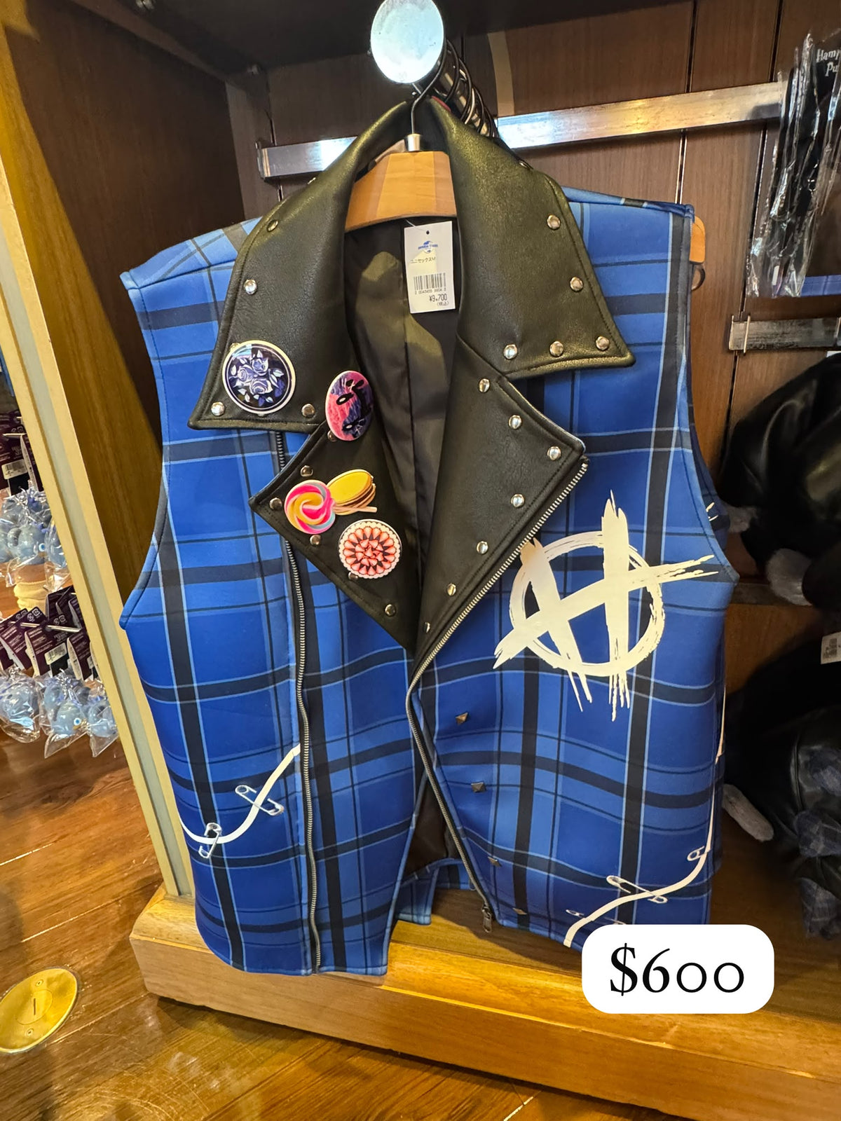 恐怖熊 Hami Kuma Punk 角色造型背心