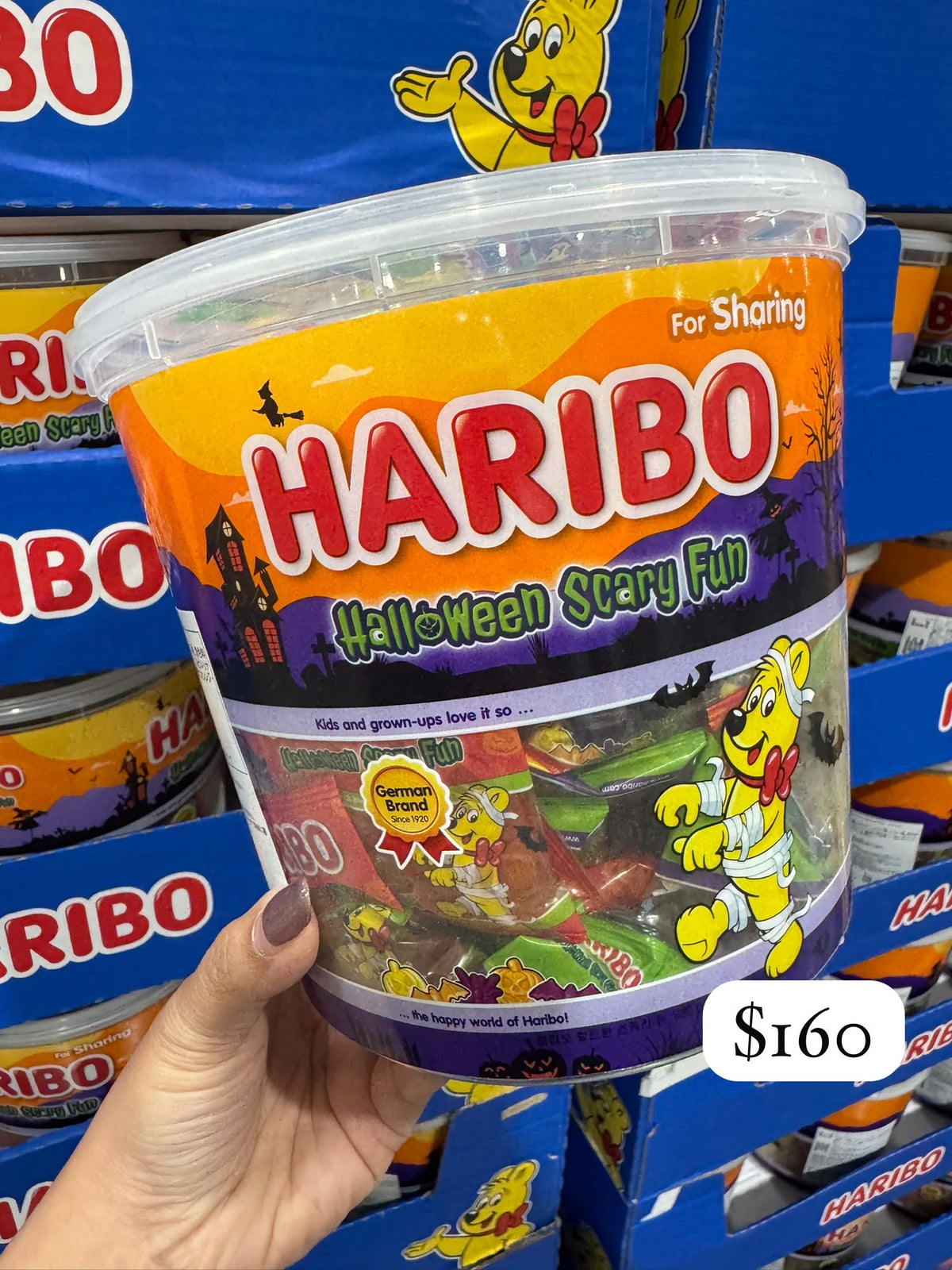 Haribo Halloween Scary Fun 萬聖節獨立包裝軟糖 980g