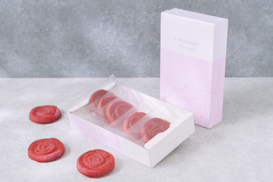 【J.DEUX CERCLE】Raspberry Rose Financier（玫瑰覆盆子費南雪）丨5個入