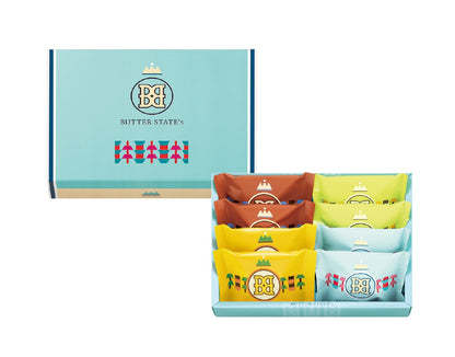 【Butter State's】雜錦牛油酥餅禮盒丨8個入丨夏季限定丨IroIro Select Shop