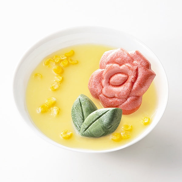 【花一会】乾燥湯品最中丨花一りん最中丨粟米濃湯（紅玫瑰）