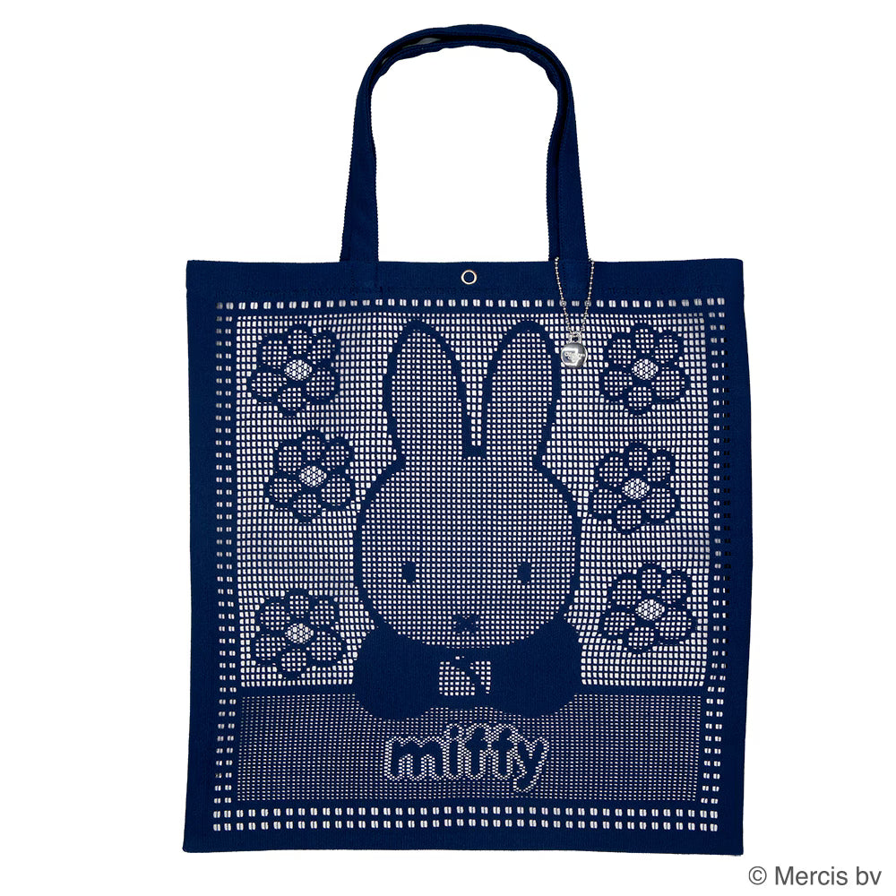 【近沢蕾絲店】Miffy 蕾絲手提袋丨NAVY