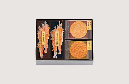 【桂新堂】海老盡享禮盒｜姿燒 × 炙燒蝦煎餅丨8袋入丨IroIro select shop
