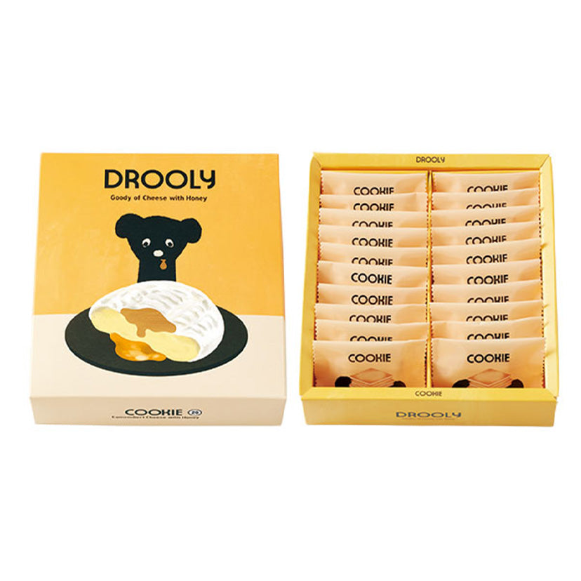 【Drooly】Camembert Cheese 蜂蜜朱古力夾心曲奇丨20枚入丨IroIro Select Shop