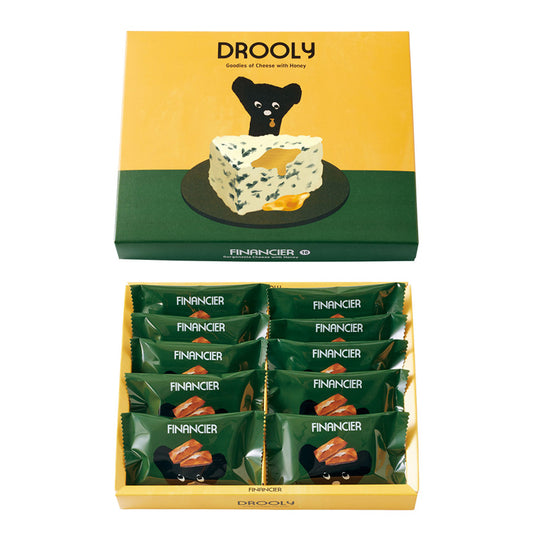 【Drooly】蜂蜜Blue Cheese 費南雪丨10個入丨IROIRO Select Shop