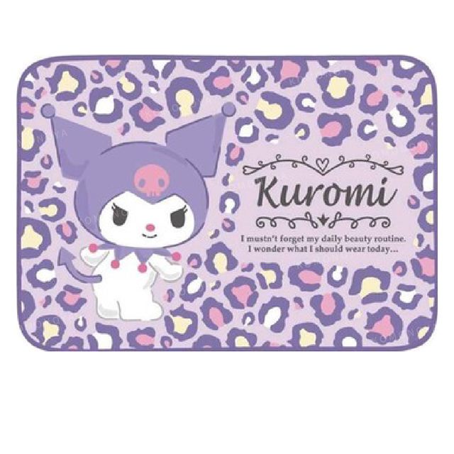 【Sanrio】珊瑚絨被仔丨豹紋款丨Kuromi