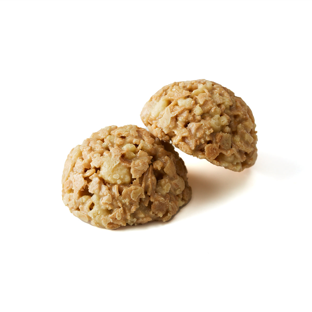 BABBI Crumble Crunch 開心果曲奇的餅乾外觀與質地特寫