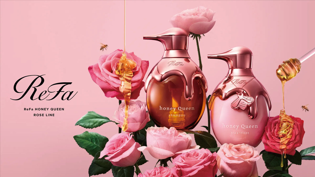 ReFa HONEY QUEEN ROSE Line 系列 洗髮露產品介紹圖