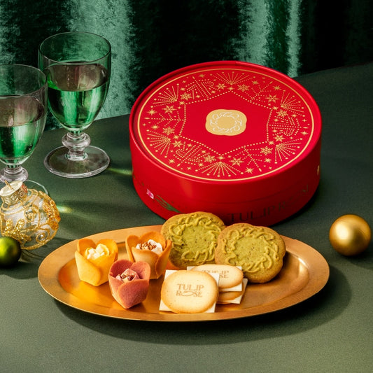 【Tulip Rose】聖誕限定花朵曲奇禮盒