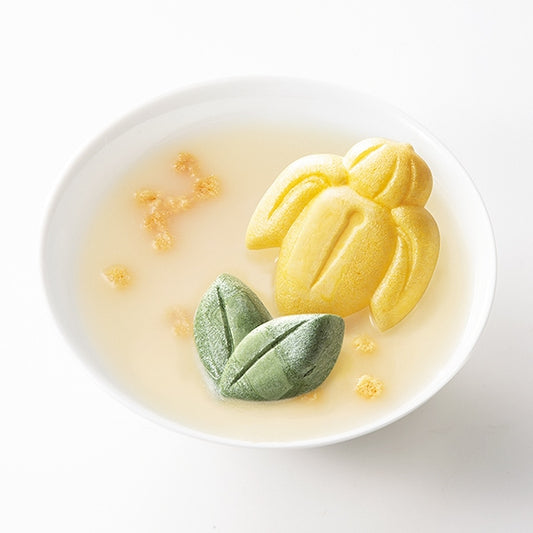 【花一会】乾燥湯品最中丨花一りん最中丨薯仔牛油濃湯（黃鳶尾花）