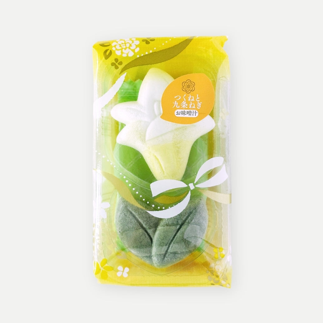 【花一会】乾燥湯品最中丨花一りん最中丨雞肉丸子與九條蔥味增湯（白百合）