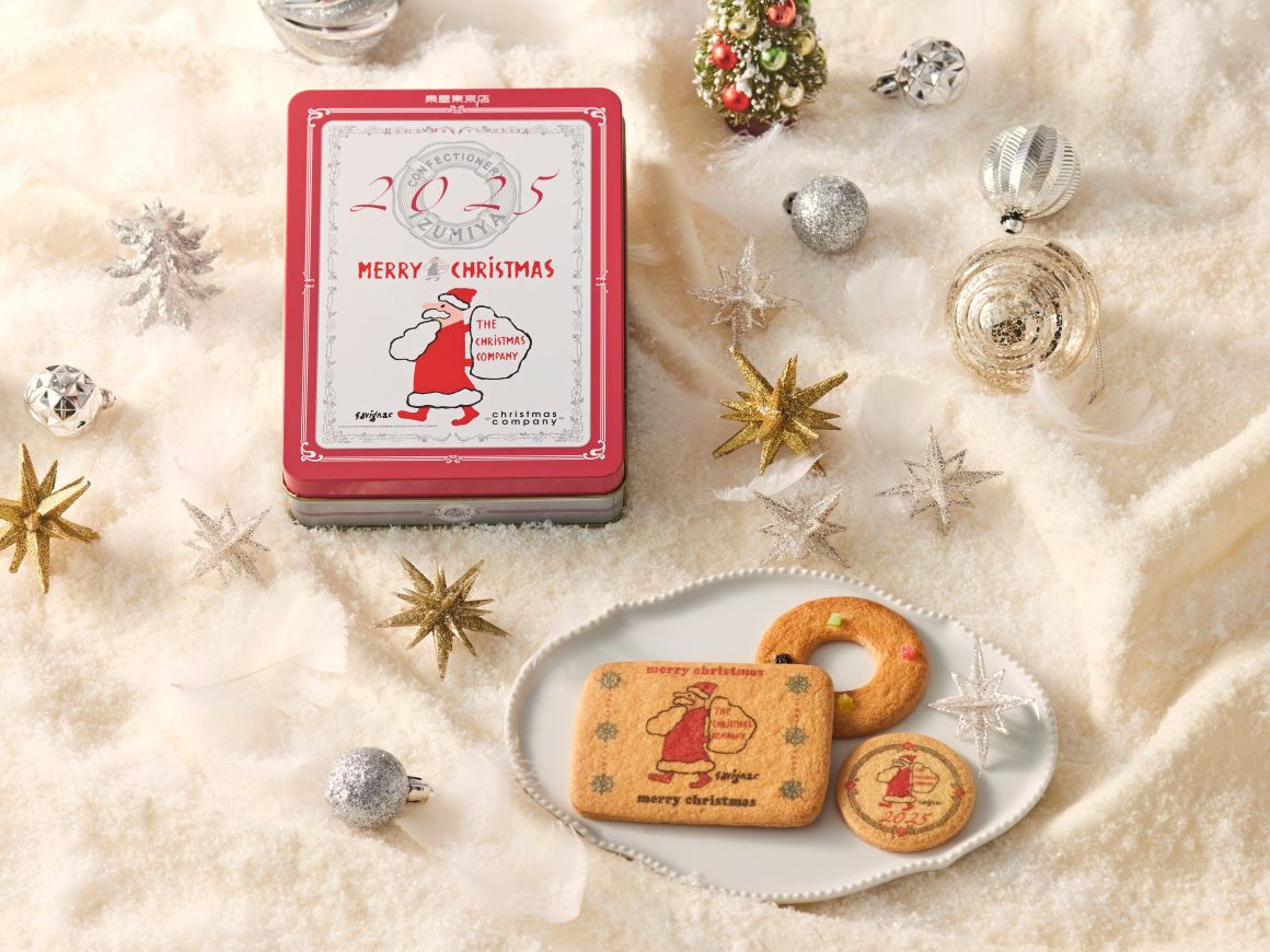 【泉屋 Izumiya】聖誕限定曲奇罐 2025
