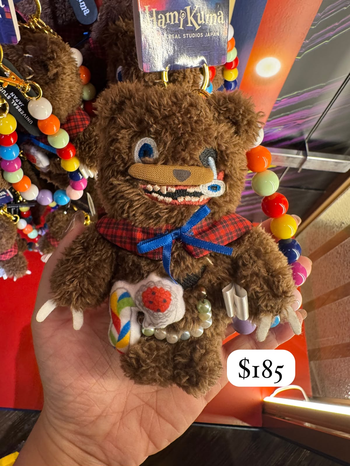 恐怖熊 Hami Kuma 公仔掛飾