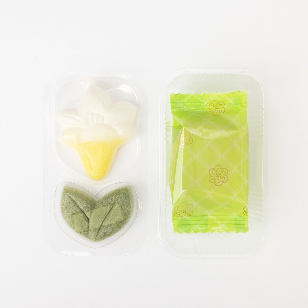 【花一会】乾燥湯品最中丨花一りん最中丨雞肉丸子與九條蔥味增湯（白百合）