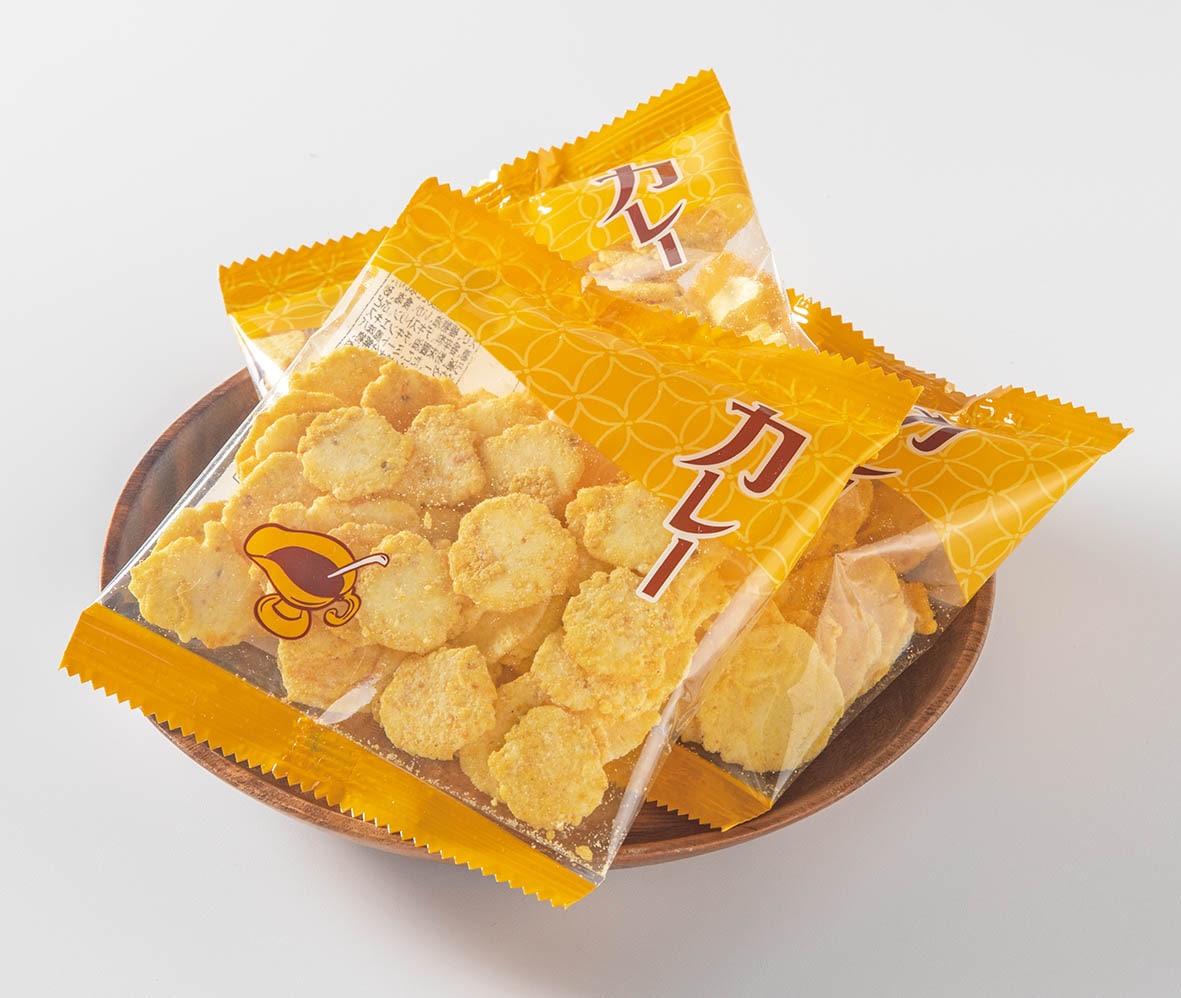 【蝦仙貝之里】名古屋名物丨小丸蝦餅(咖喱風味)丨220g丨IroIro Select Shop