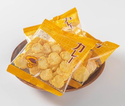 【蝦仙貝之里】名古屋名物丨小丸蝦餅(咖喱風味)丨220g丨IroIro Select Shop