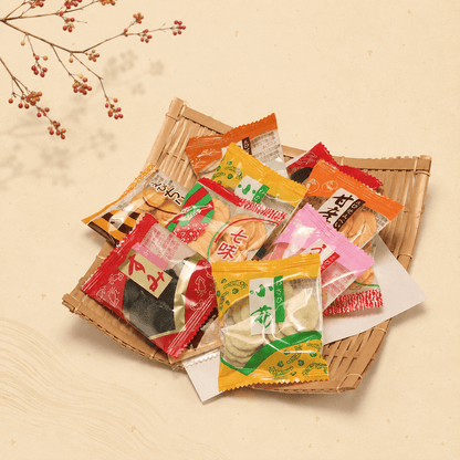 【蝦仙貝之里】名古屋名物丨雜錦仙貝獨立小袋分享包丨200g丨IroIro Select Shop