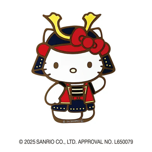 【Sanrio】Hello Kitty 武士造型橡膠磁石