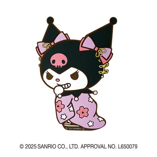 【Sanrio】Kuromi 武士姬造型橡膠磁石
