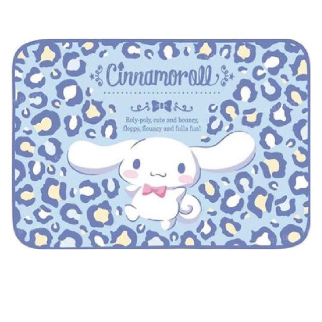 【Sanrio】珊瑚絨被仔丨豹紋款丨肉桂狗 Cinnamoroll