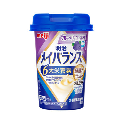 【明治 Meiji】Mei Balance Mini 營養補充飲品丨發酵乳系列（藍蓋）丨125ml