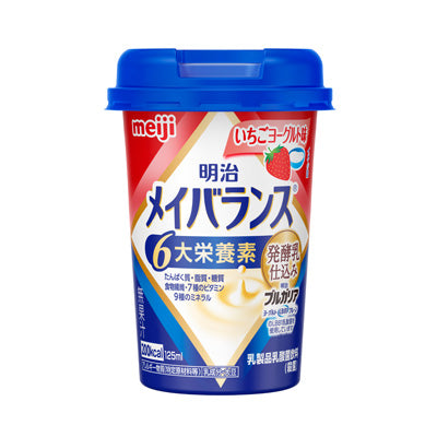 【明治 Meiji】Mei Balance Mini 營養補充飲品丨發酵乳系列（藍蓋）丨125ml