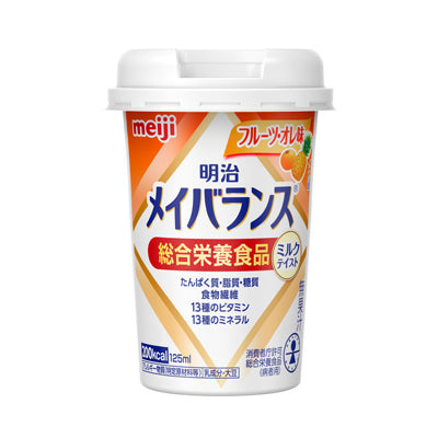 【明治 Meiji】Mei Balance Mini 營養補充飲品丨牛奶系列（白蓋）丨125ml