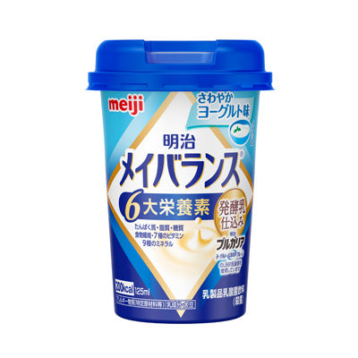 【明治 Meiji】Mei Balance Mini 營養補充飲品丨發酵乳系列（藍蓋）丨125ml